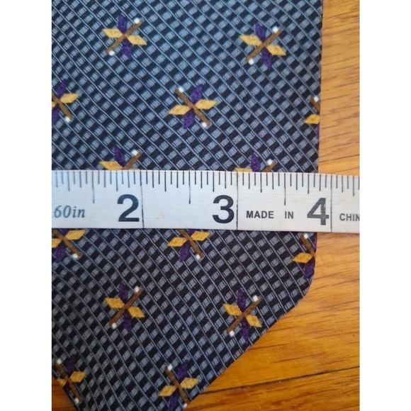 Bill Blass Black Label Silk Tie - Picture 9 of 10